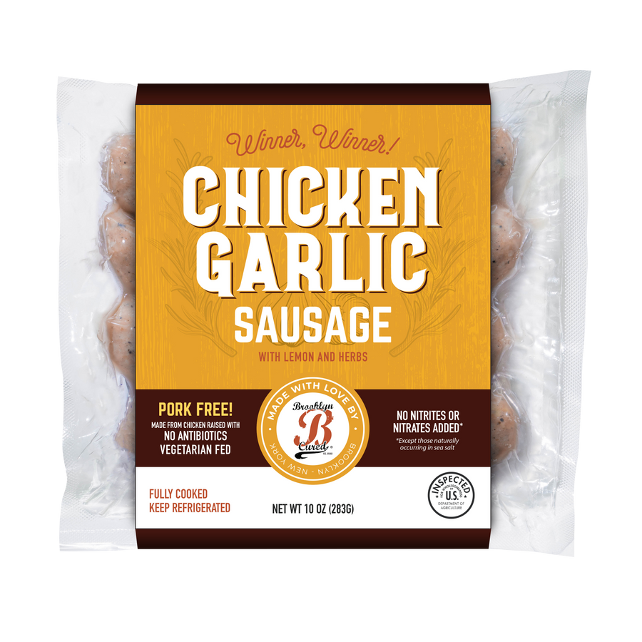 Best Sausage for Grilling, Pork Free, Pork Free Sausages, Best Chicken Sausage, Unique Flavors, Roasted Garlic, Best Sausage for Pasta, Sausage and Peppers, Sausage Sandwich, New York Italian, Authentic Sausage, Lemon, Herbs
