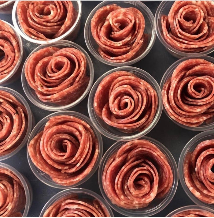 How to Make a Salami Rose