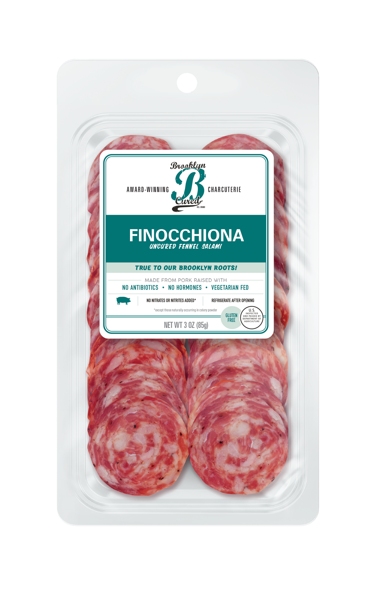 Finocchiona, Presliced