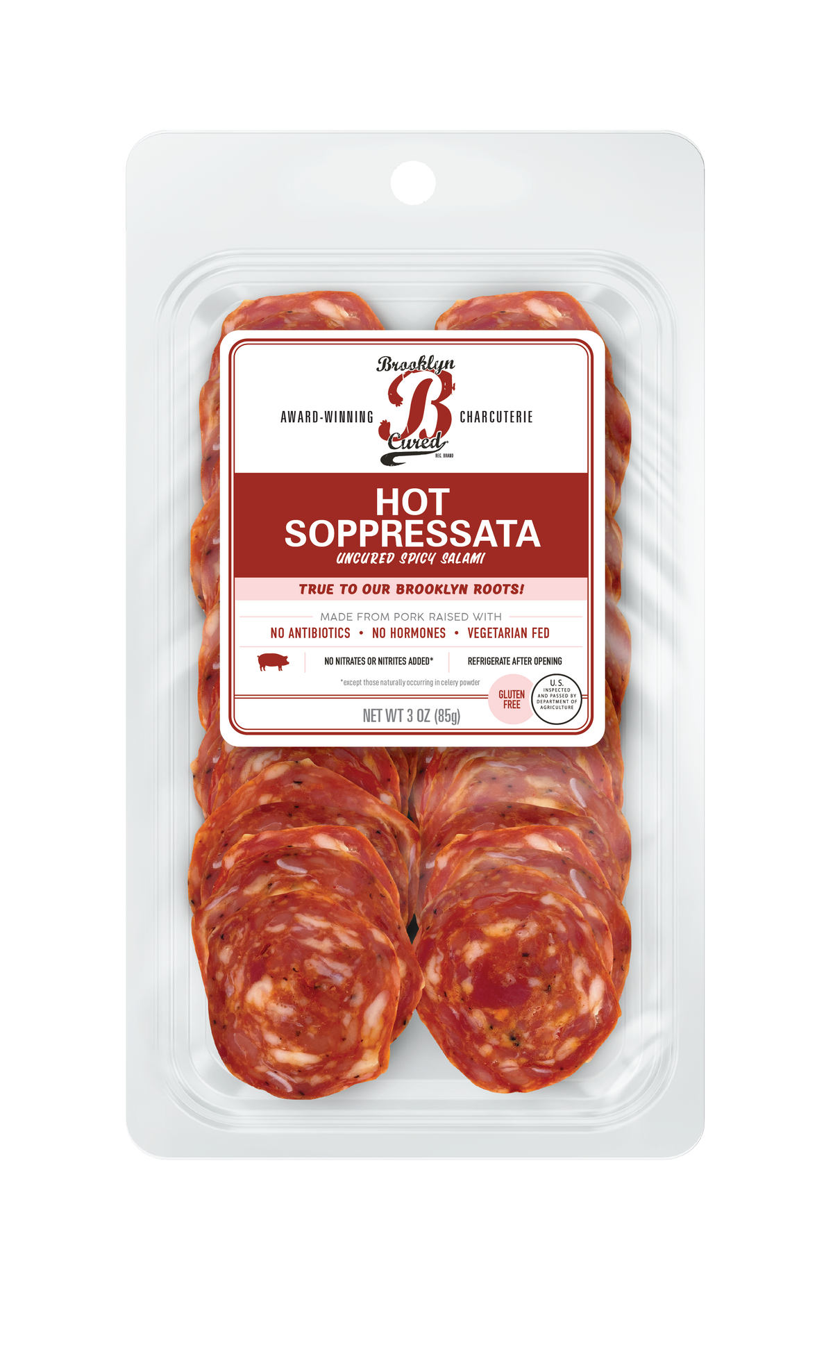 Authentic Italian Meats, Charcuterie, High Protein Snack, New York City Italian, Salami, Cheese Pairing, Spicy, Presliced Salami