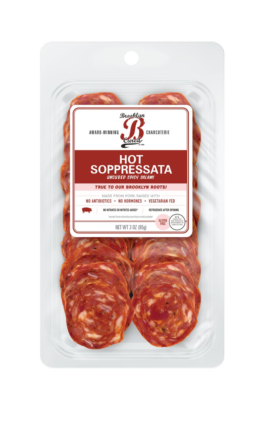 Authentic Italian Meats, Charcuterie, High Protein Snack, New York City Italian, Salami, Cheese Pairing, Spicy, Presliced Salami