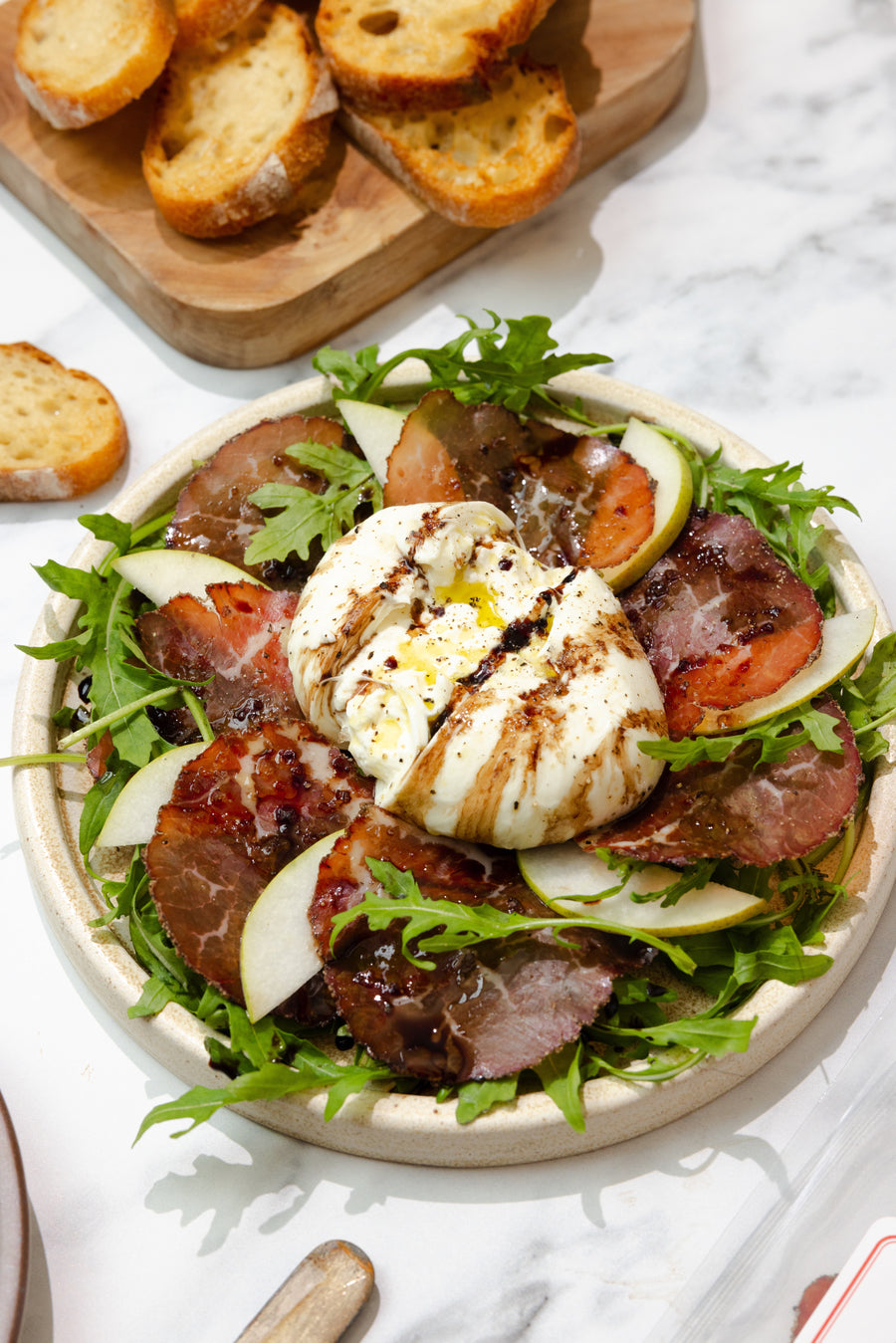 Bresaola Salad with Buratta