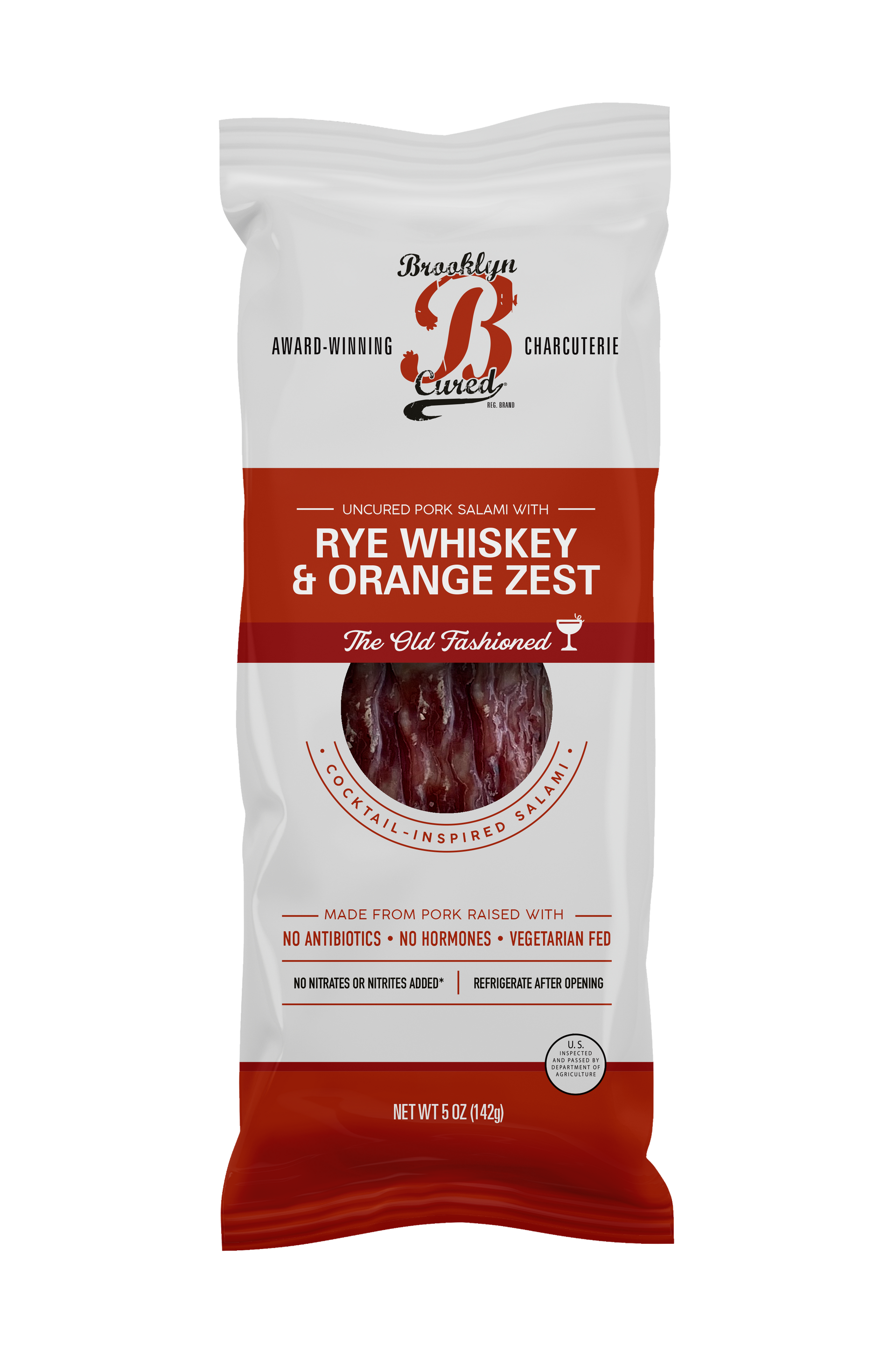Pork Salami with Rye Whiskey and Orange – Brooklyn Cured