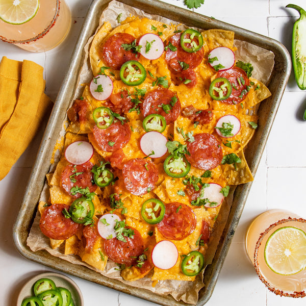 Game Day Nachos with Chorizo