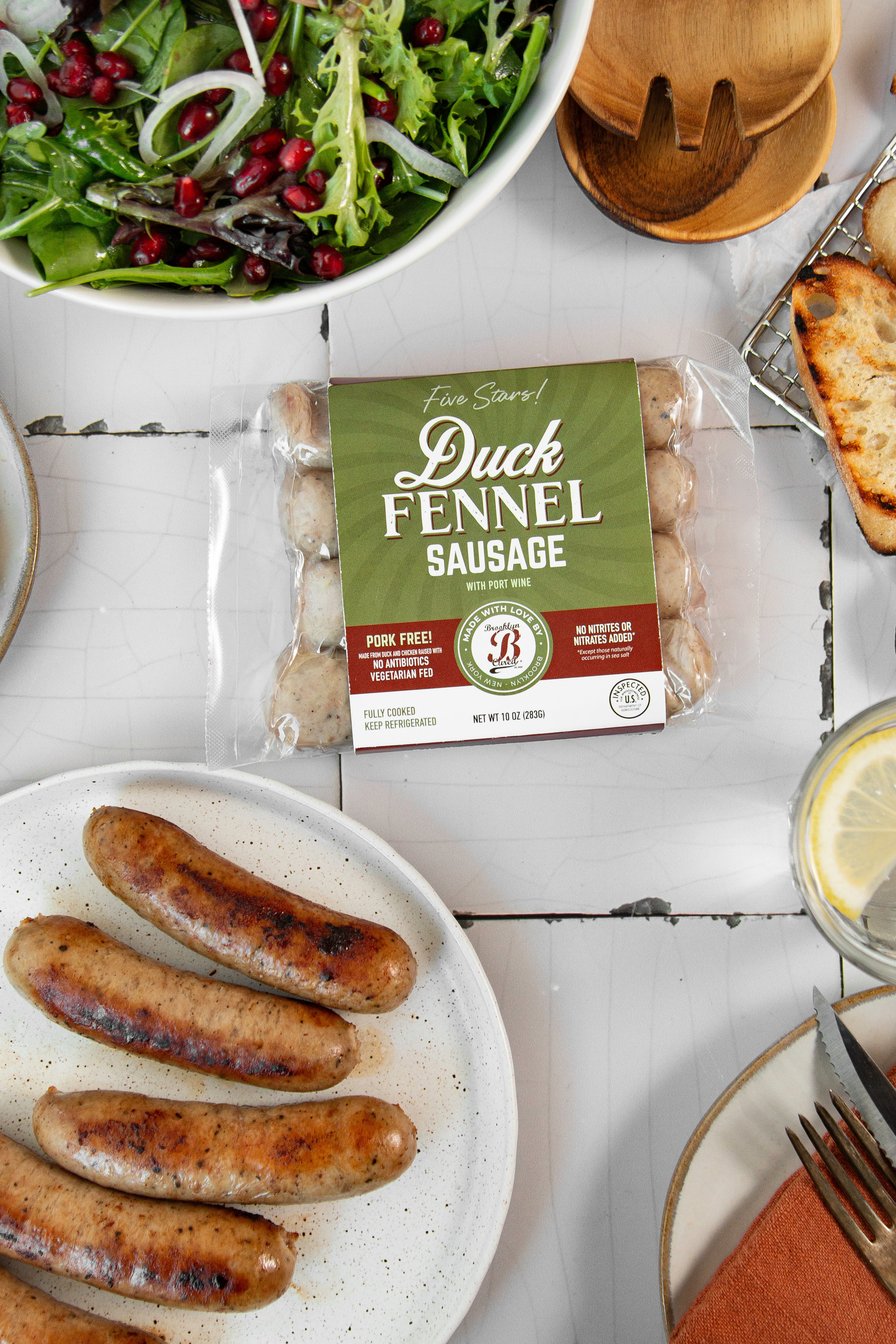 Duck Fennel Sausage – Brooklyn Cured
