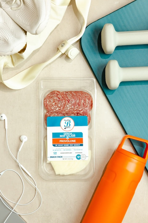 Genoa Style Beef Salami and Provolone