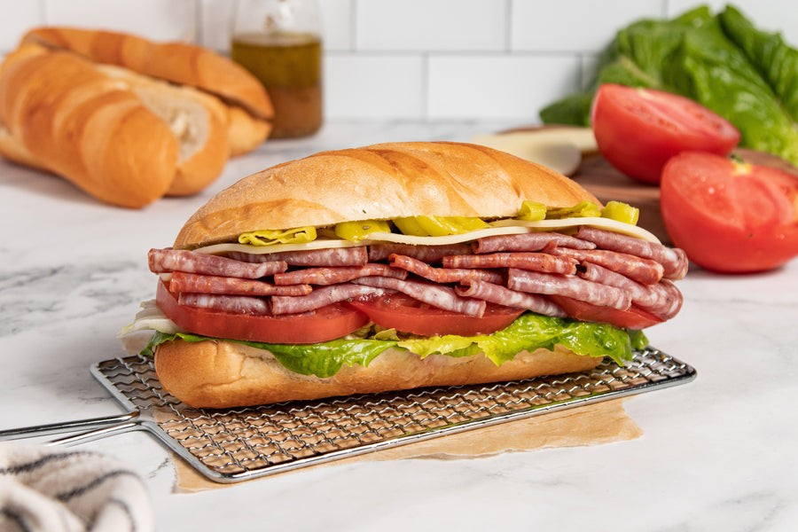 The Italian Trio Sandwich